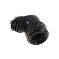 Фитинг для СЖО Alphacool Фитинг Alphacool Eiszapfen 16mm HardTube compression fitting 90 rotatable G1/4 - knurled - d (4250197173957)