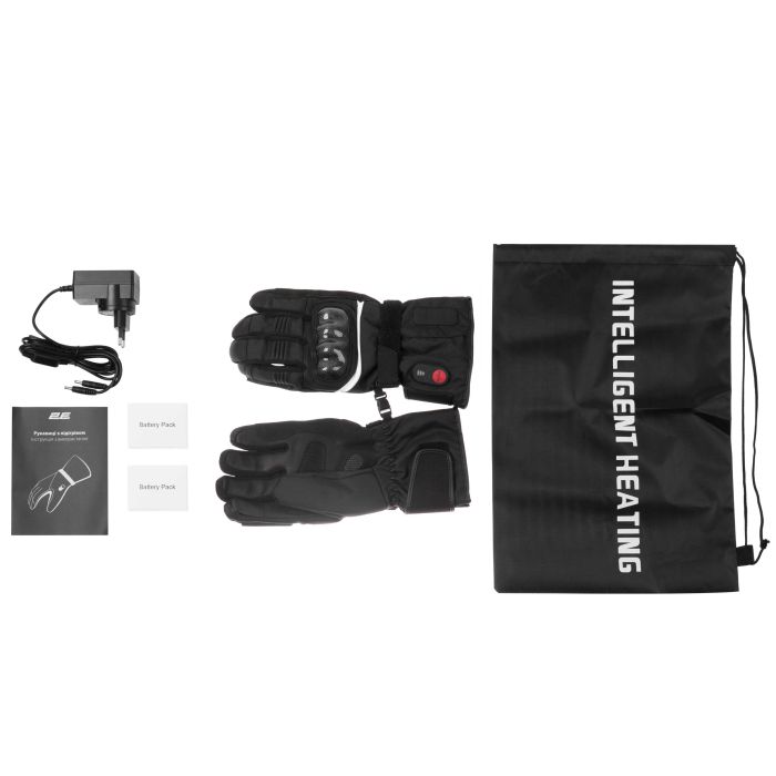 Перчатки с подогревом 2E Rider Black M (2E-HGRRM-BK) изображение 2