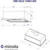 Витяжка кухонна Minola HBI 5623 I 1000 LED зображення 10