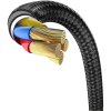 Дата кабель USB 3.1 AM to Lightning 2.0m CAL7C 1.5A 90 Black Baseus (CAL7C-B01) зображення 5