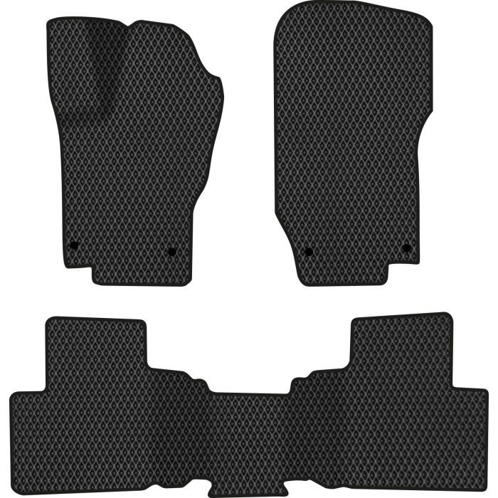 Килимок в салон EVAtech Mercedes-Benz ML-Class (W164) 2005-2011 2 поко (MB11723ZD3MS4RBB)