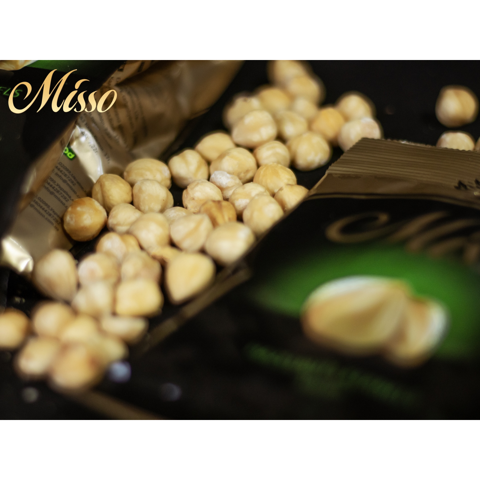 Орехи Misso Ядра фундука бланшированные жареные 150 г (4820146730076) изображение 3