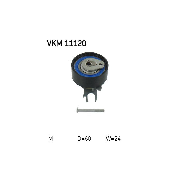 Ролик натягувача ременя SKF VKM 11120