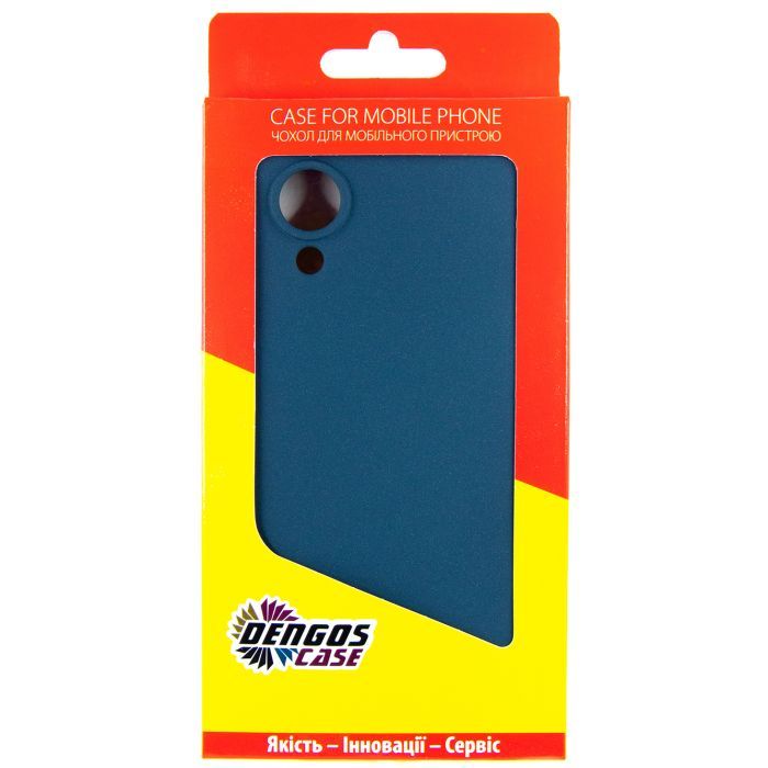 Чехол для мобильного телефона Dengos Carbon Oppo A17K (blue) (DG-TPU-CRBN-168) изображение 5