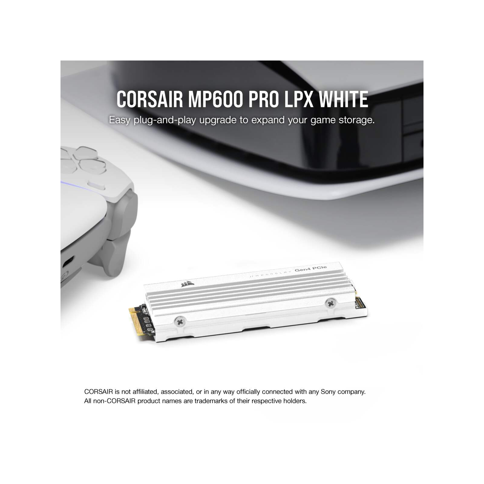 Накопитель SSD M.2 2280 2TB MP600PRO LPX Corsair (CSSD-F2000GBMP600PLPW) изображение 7