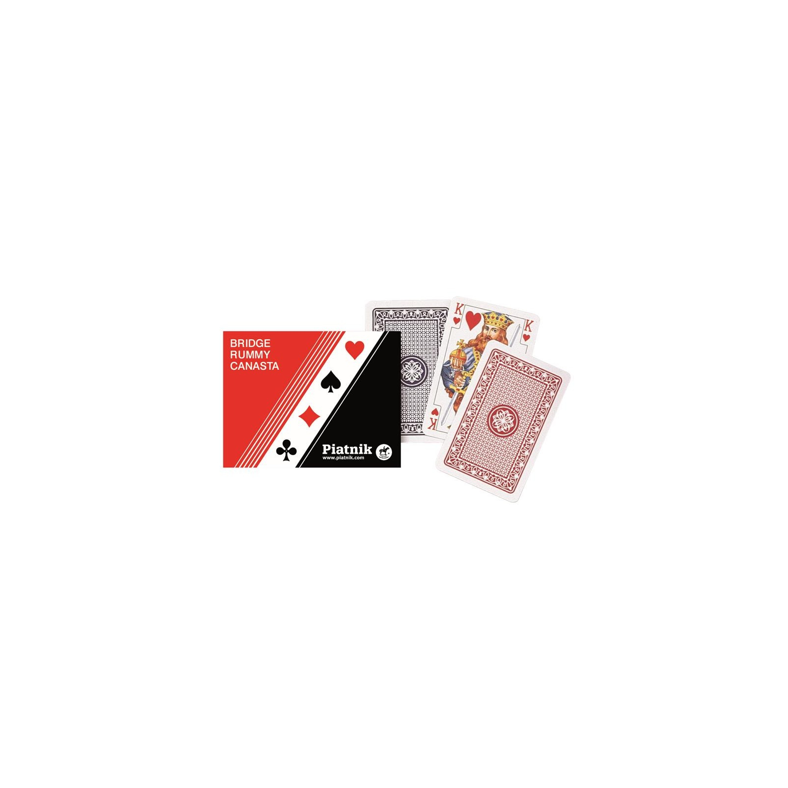 Карты игральные Piatnik Румми, 2 колоды х 55 карт (PT-219733)