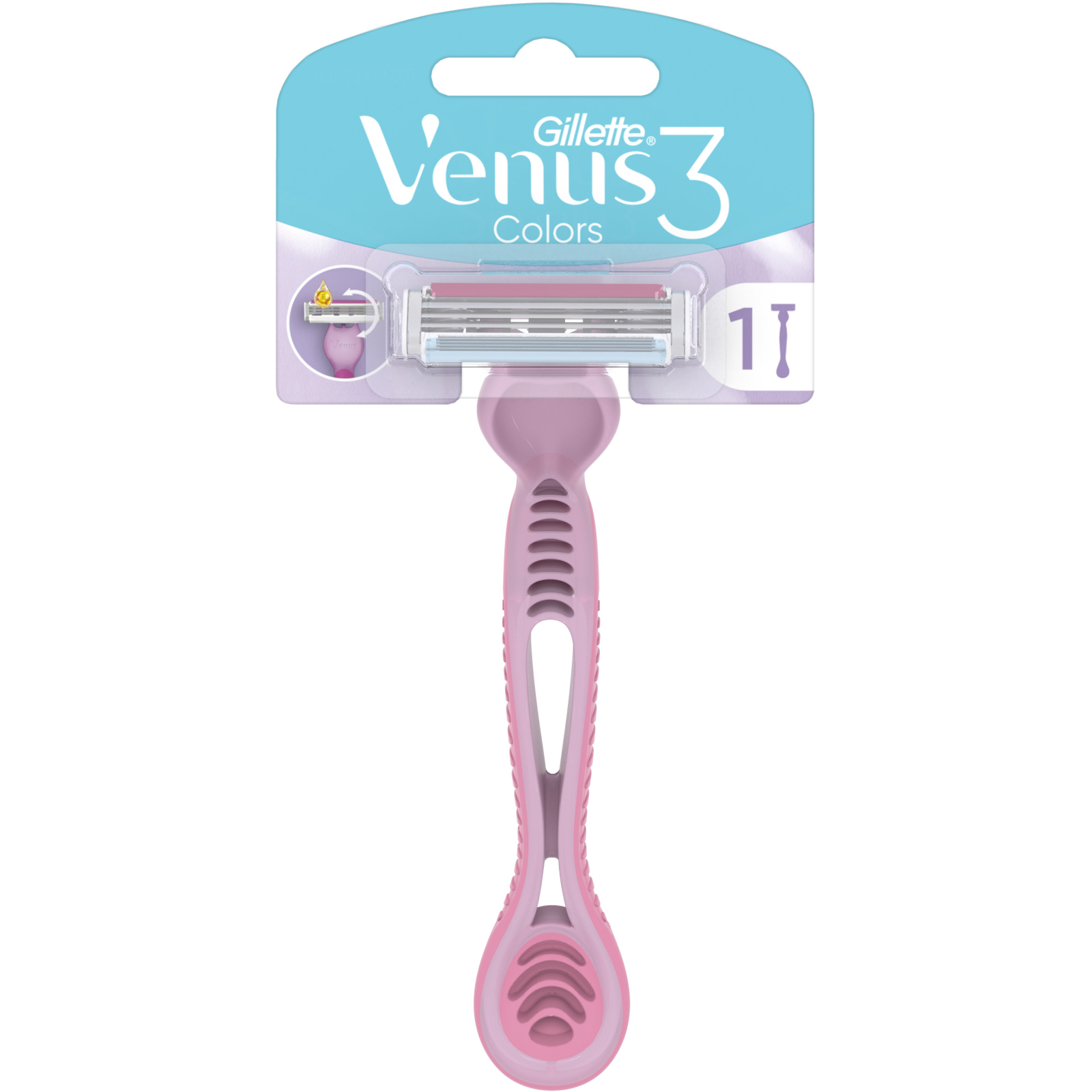 Бритва Gillette Venus 3 Colors 6 шт. (7702018426201)