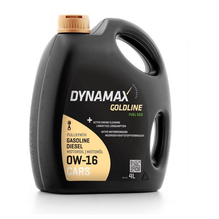 Моторное масло DYNAMAX GOLDLINE FUEL ECO 0W16 4л (502878)