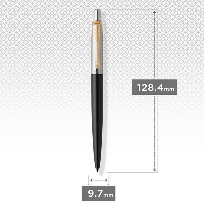 Ручка кулькова Parker JOTTER 17 Bond Street Black GT BP (14 032) зображення 2
