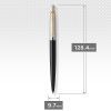 Ручка кулькова Parker JOTTER 17 Bond Street Black GT BP (14 032) зображення 2