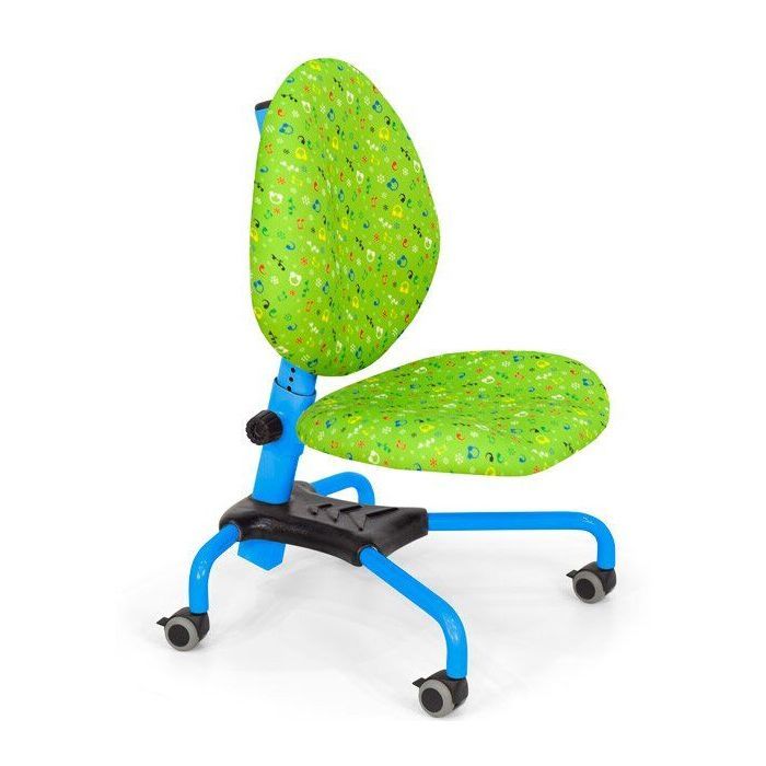 Дитяче крісло Pondi Ерго Ноти Зелено-синє (ЗЛ103СН)