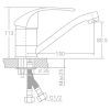 Смеситель TAU SD-2B143C (9804120) изображение 2