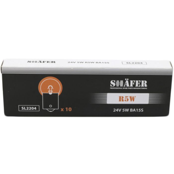 Автолампа SHAFER 24V5WR5WBA15S (SL2204) зображення 2
