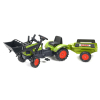Веломобиль Falk Claas Arion трактор с прицепом и передним ковшом Зеленый (2040AM) изображение 2