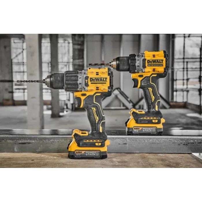 Шуруповерт DeWALT XR Li-Ion PowerStack 90 Нм, 18V 1x1.7Ah, кейс TSTAK (DCD800E1T) зображення 3