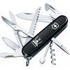 Ніж Victorinox Huntsman Ukraine Black "Козак з Шаблями" (1.3713.3_T1110u)