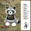 М'яка іграшка Tigres Єнот Патріот (ЄН-0008) зображення 4