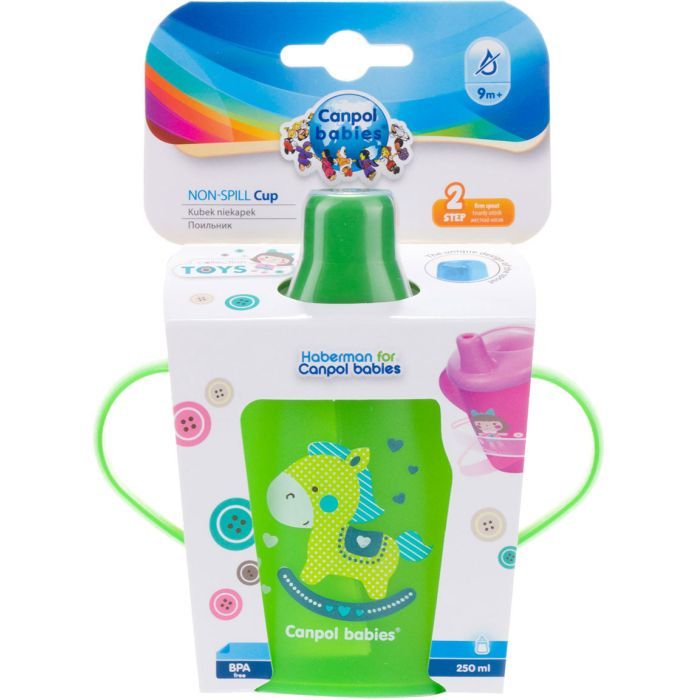Поильник-непроливайка Canpol babies Toys 250 мл Зеленая (31/200_gre) изображение 5