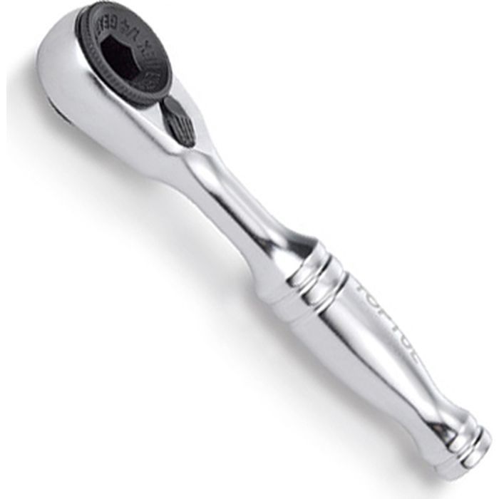Тріскачка Toptul битоутримувач міні 1/4" 60 зубців, швидкий диск (CHDV0801)