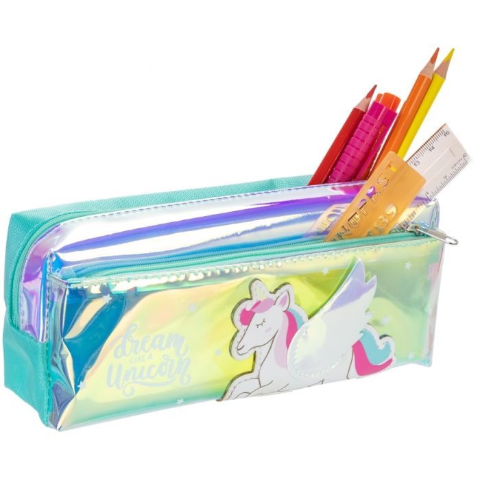 Пенал Cool For School голографический 2 филиал Dream like a Unicorn розовый (CF86959) изображение 2