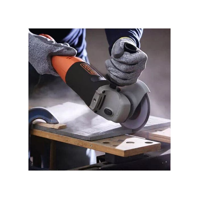 Шліфувальна машина Black&Decker 1200 Вт, 11000 об/хв, d=125 мм (KG1202) зображення 4