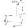 Витяжка кухонна GRANADO Vivares 613-1100 black glass (GCH316311) зображення 11
