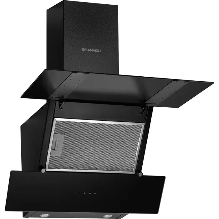 Витяжка кухонна GRANADO Vivares 613-1100 black glass (GCH316311) зображення 4