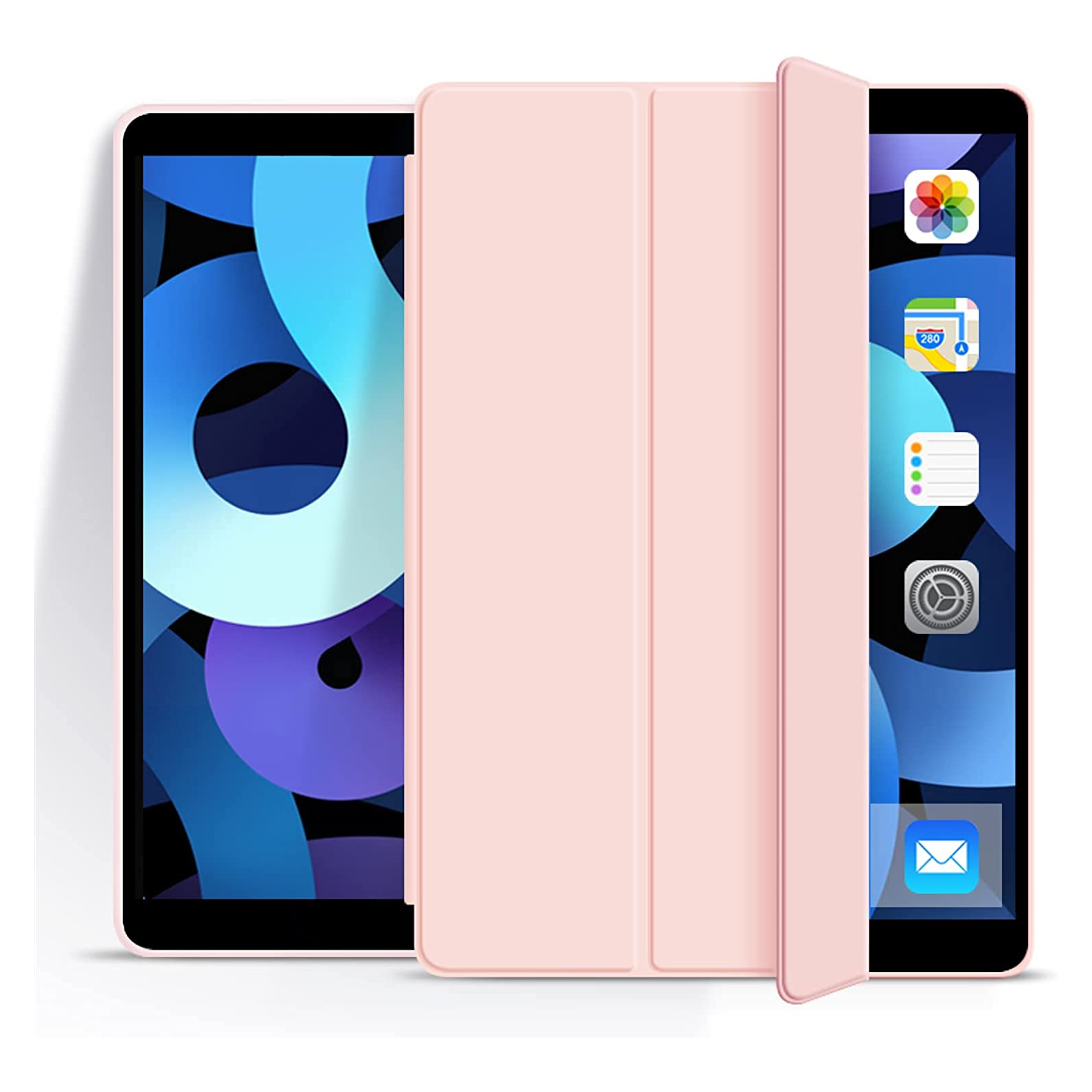 Чохол до планшета BeCover Tri Fold Soft TPU Silicone Apple iPad 10.9" 2022 Gray (708521) зображення 2