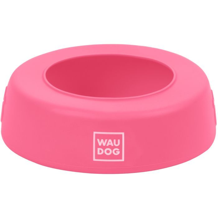 Посуд для собак WAUDOG Silicone Миска-непроливайка 750 мл жовта (50788)