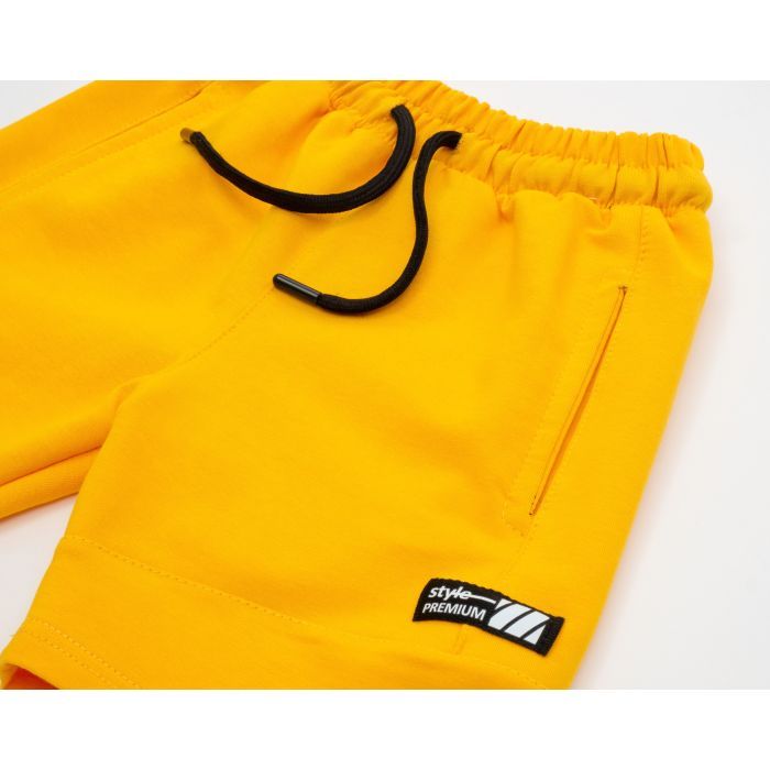 Шорты детские Joi трикотажные (Y-0311-158B-yellow) изображение 3