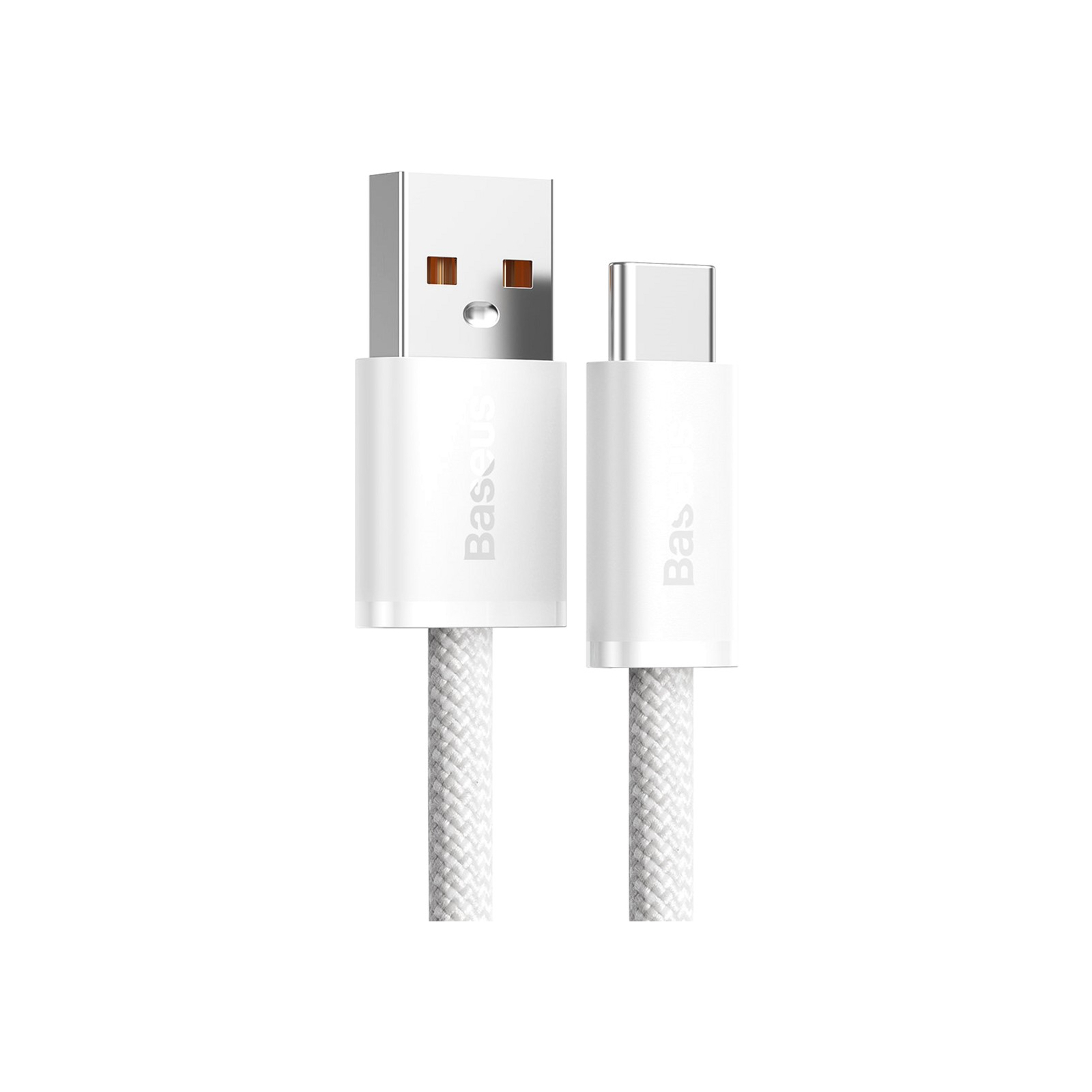 Дата кабель USB 2.0 AM to Type-C 1.0m 5A White Baseus (CALD000602) изображение 2