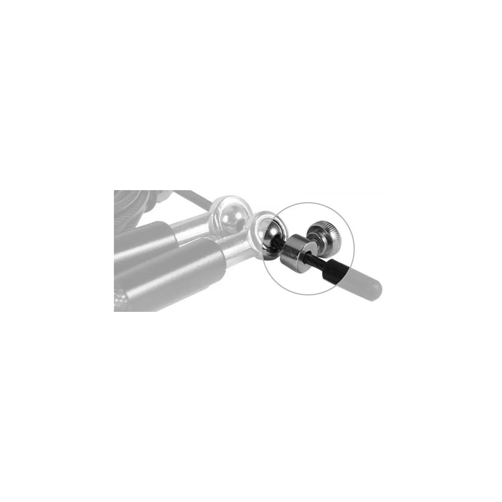 Скакалка PowerPlay 4207 швидкісна алюмінієва Срібна (PP_4207_Silver) изображение 6