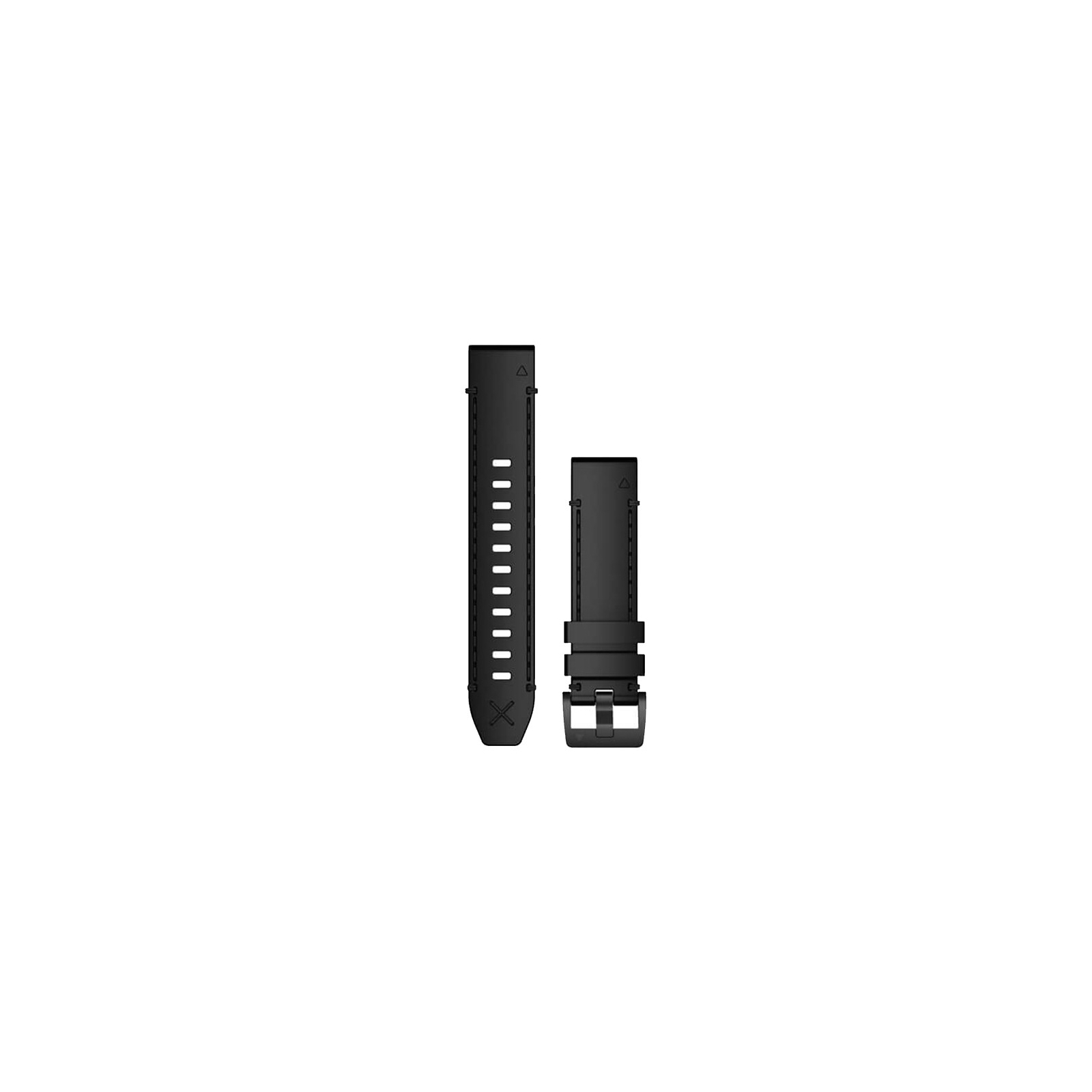Ремешок для смарт-часов Garmin MARQ, QuickFit 22m, Black Leather Strap (010-12738-19)
