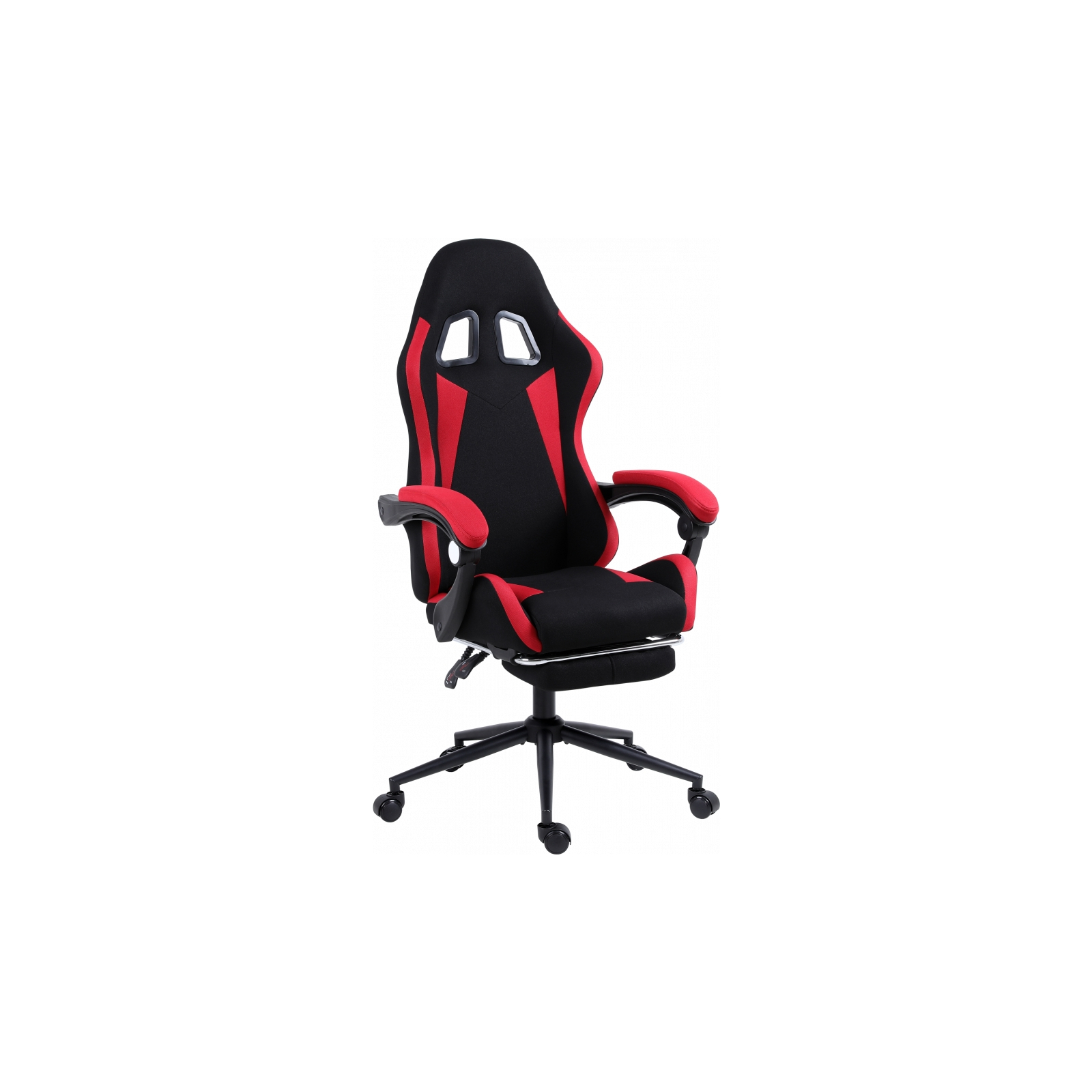 Кресло игровое GT Racer X-2324 Black/Red (X-2324 Fabric Black/Red) изображение 5