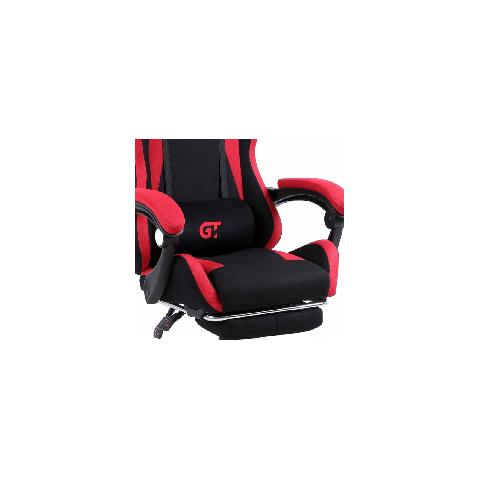 Крісло ігрове GT Racer X-2324 Black/Red (X-2324 Fabric Black/Red) зображення 7