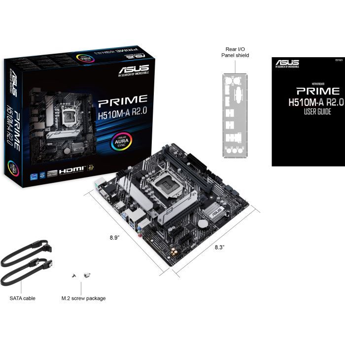 Материнская плата ASUS PRIME H510M-A R2.0 изображение 7