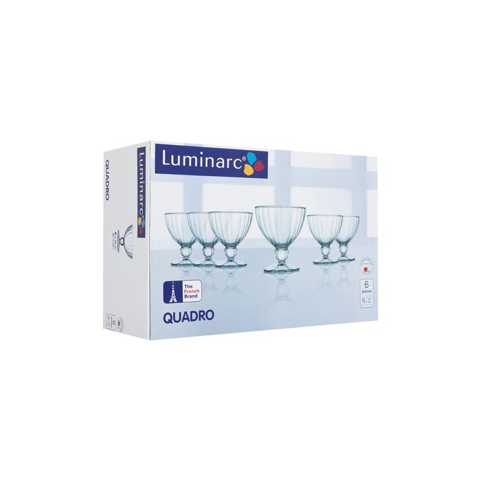 Креманка Luminarc Quadro 250 мл набір 6 шт (N2322) зображення 3