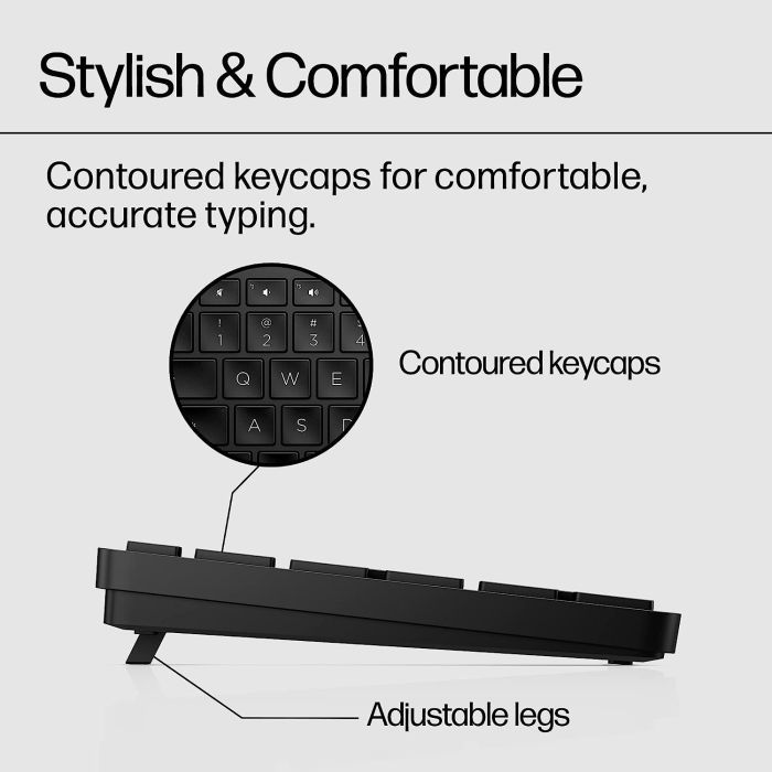 Клавиатура HP 450 Programmable Wireless UA Black (4R184AA) изображение 8