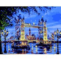 Картина по номерам ZiBi Тауэрский мост 40*50 см ART Line (ZB.64187)