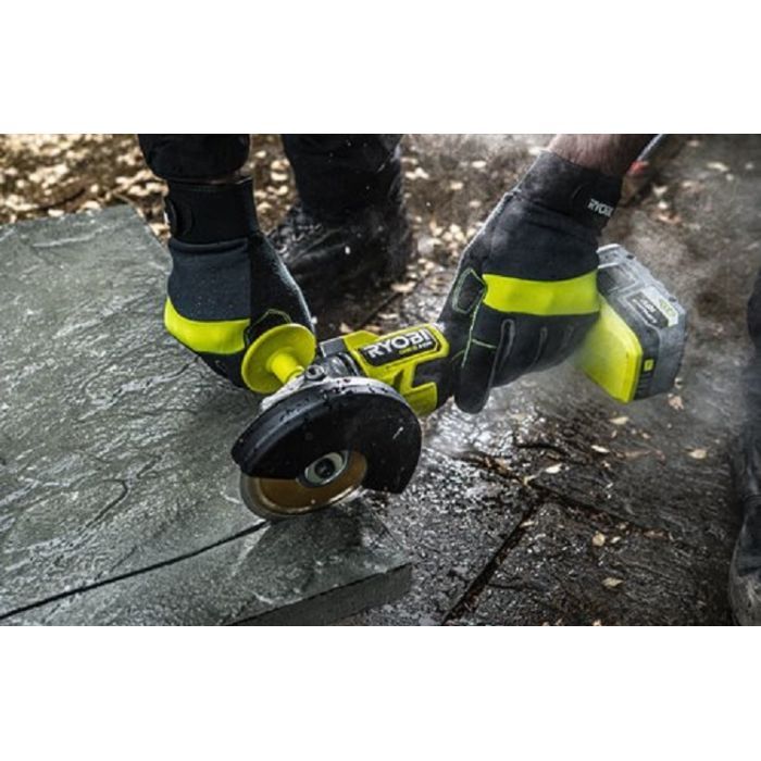 Шлифовальная машина Ryobi RAG18X-0, 18В ONE+ НР, бесщеточная, 125мм (без АКБ и ЗУ) (5133005011) изображение 6