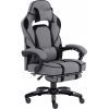 Крісло ігрове GT Racer X-2749-1 Gray/Black Suede (X-2749-1 Fabric Gray/Black Suede) зображення 2