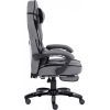 Крісло ігрове GT Racer X-2749-1 Gray/Black Suede (X-2749-1 Fabric Gray/Black Suede) зображення 3