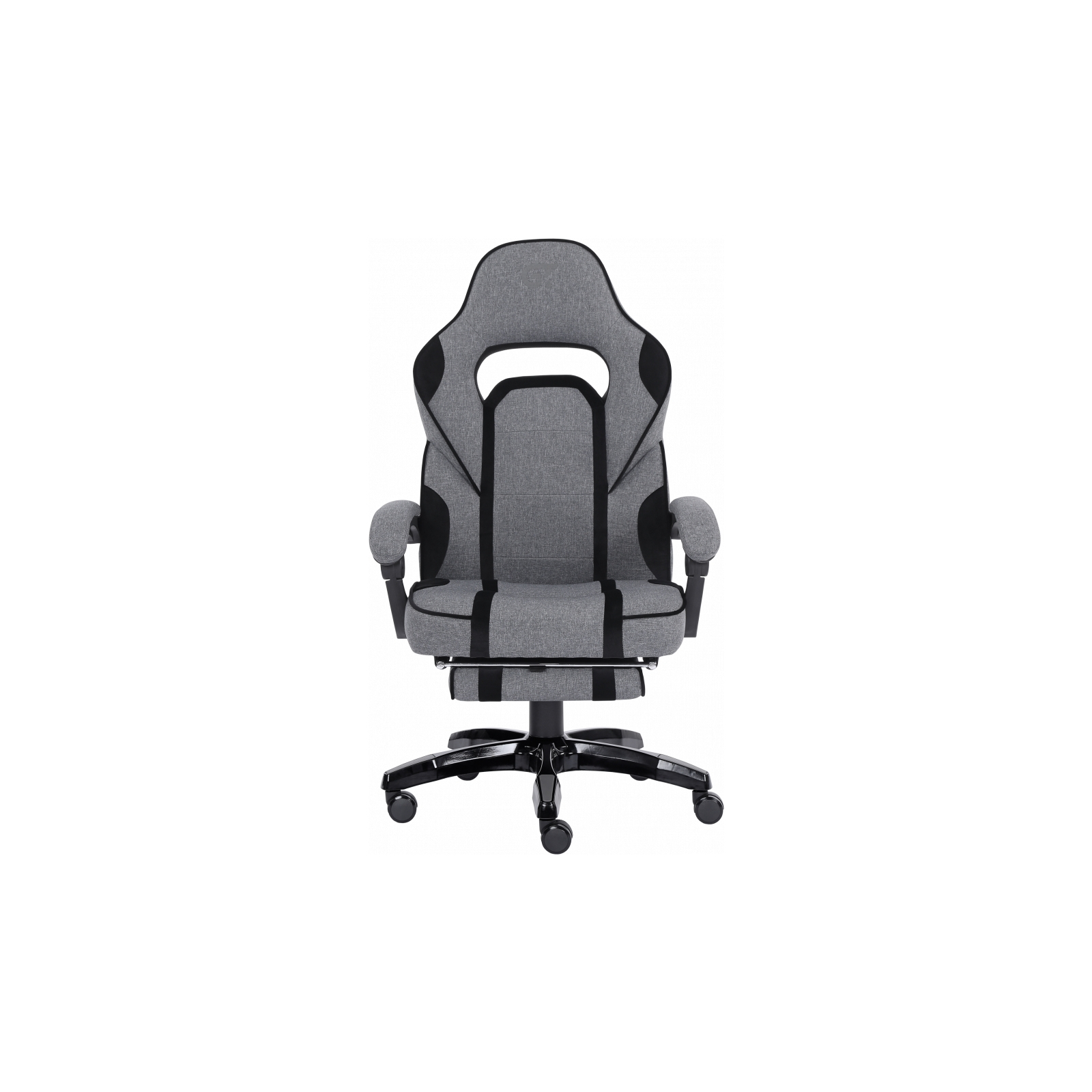 Кресло игровое GT Racer X-2749-1 Gray/Black Suede (X-2749-1 Fabric Gray/Black Suede) изображение 5