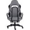 Крісло ігрове GT Racer X-2749-1 Gray/Black Suede (X-2749-1 Fabric Gray/Black Suede) зображення 5