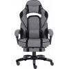 Крісло ігрове GT Racer X-2749-1 Gray/Black Suede (X-2749-1 Fabric Gray/Black Suede)