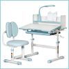Парта зі стільцем ErgoKids Blue ( +полка+лампа) (BD-24 BL) зображення 3