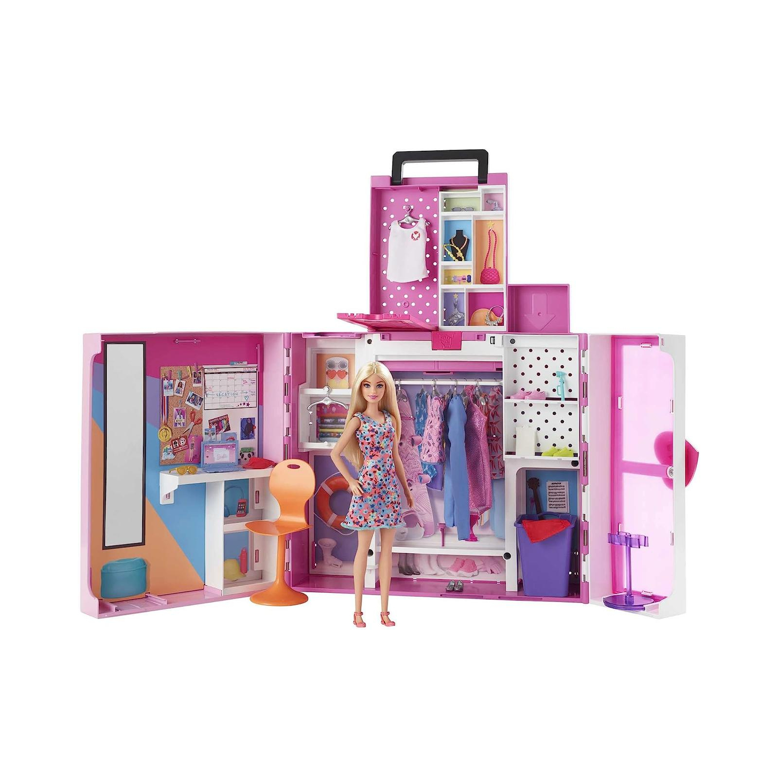 Аксессуар к кукле Barbie Двухэтажный шкаф мечты с куклой (HGX57) изображение 2