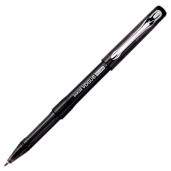Ручка гелевая Baoke Vogue 0.5 мм, черная (PEN-BAO-PC3318-B)