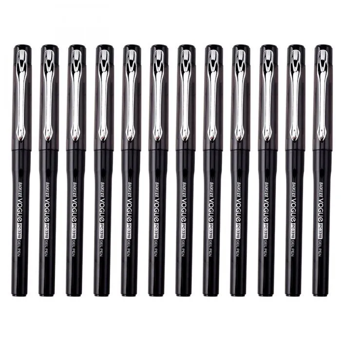 Ручка гелевая Baoke Vogue 0.5 мм, черная (PEN-BAO-PC3318-B) изображение 5