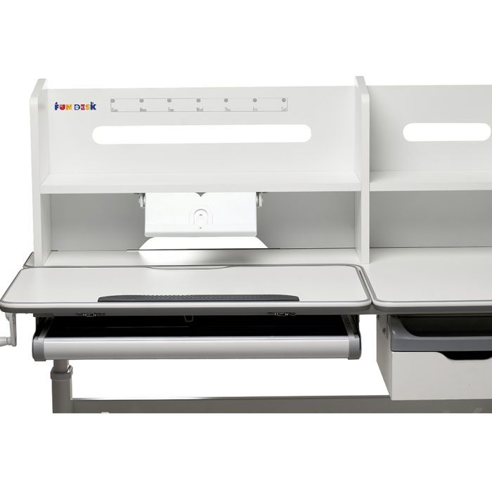 Парта FunDesk (1+1+1) (FIORE II GREY) зображення 5
